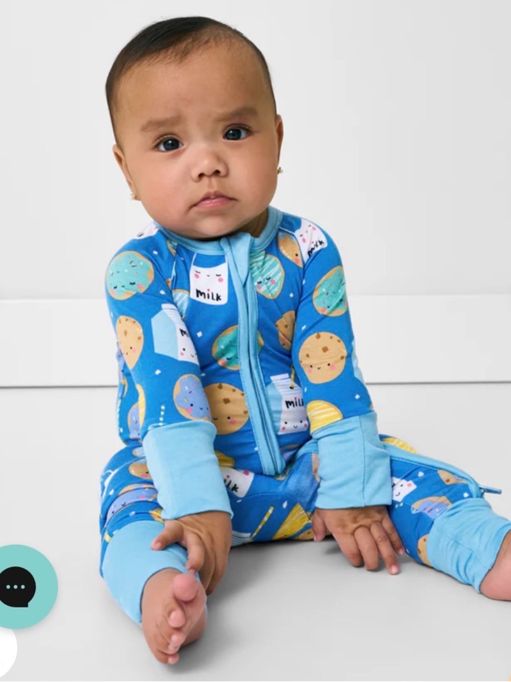 Little Sleepies Cookies and Milk Pajamas